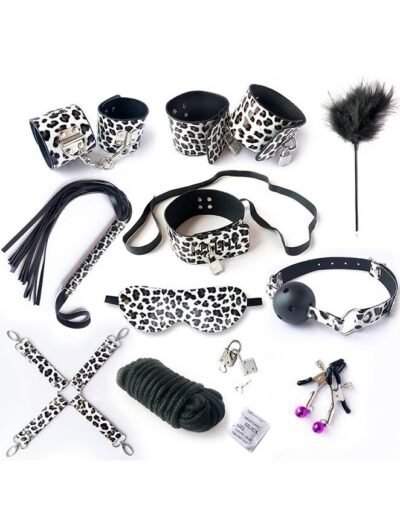 Leopard Print BDSM Kit