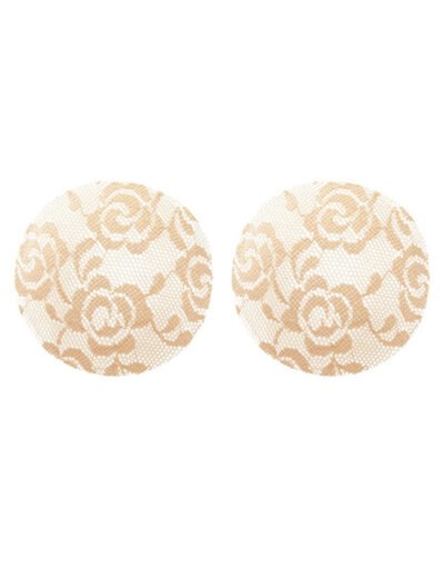 Black Silicone Lace Nipple Covers - Image 2