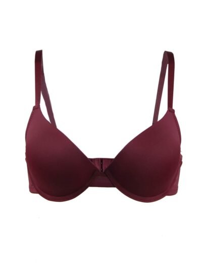 Women's Burgundy Bra - Image 6