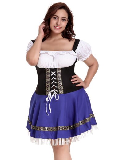 Women's Traditional Bavarian Dirndl Dress - Image 3