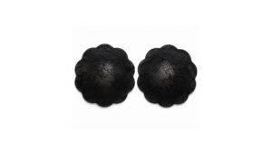 Black Silicone Lace Nipple Croves