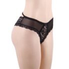 Black Lace Out Ladies‘ Panty
